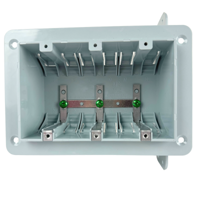 SLH-3 Three-gang device box with integrated bracket