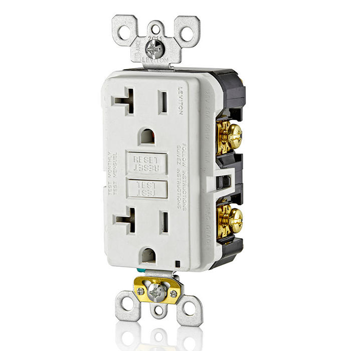 LEVITON GFTR2-3W 20A GFCI 3/PK