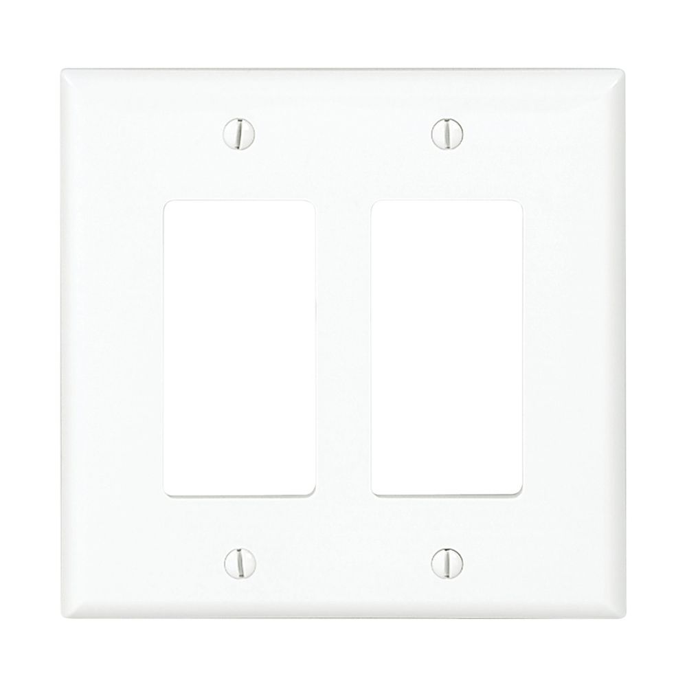 PJ262W DOUBLE GANG EATON COVER PLATE DECORA