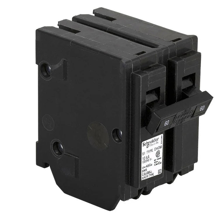 CHOM260 - HomeLine 60 Amp Circuit Breaker Plug-In - 60 Amp - 2 Pole - 240 Volt