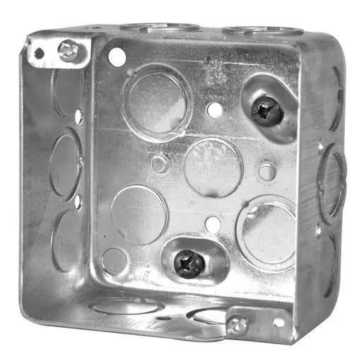 52171K  4 x 2-1/8 D. 30 cu.inch Square Steel Box