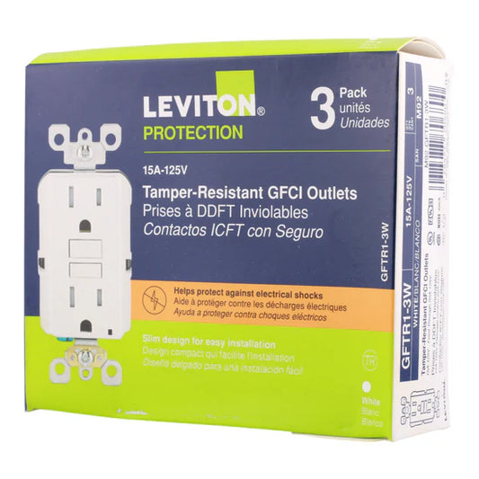 Leviton GFTR1-3W 15A GFCI