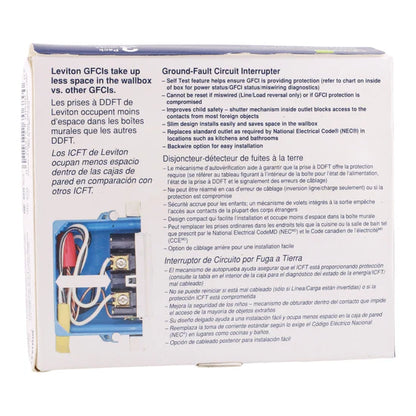 Leviton GFTR1-3W 15A GFCI