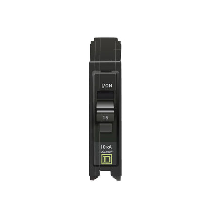 QO115 - Square D - 15 Amp Circuit Breaker Plug-In - 15 Amp - 1 Pole - 120 Volt