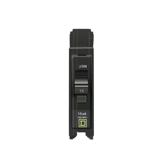 QO115 - Square D - 15 Amp Circuit Breaker Plug-In - 15 Amp - 1 Pole - 120 Volt
