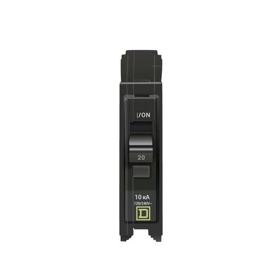 QO120 - Square D - 20 Amp Circuit Breaker Plug-In - 20 Amp - 1 Pole - 120 Volt
