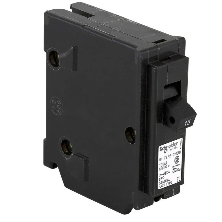 CHOM115 - HomeLine 15 Amp Circuit Breaker Plug-In - 15 Amp - 1 Pole - 120 Volt