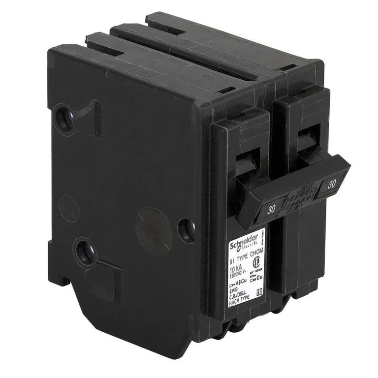 CHOM230 - HomeLine 30 Amp Circuit Breaker Plug-In - 30 Amp - 2 Pole - 240 Volt