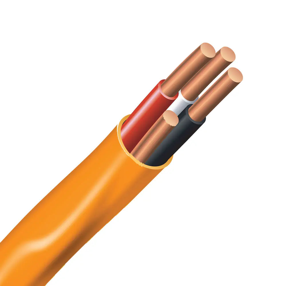10/3 NMD90 75M Romex SIMpull Electrical Wire - Orange